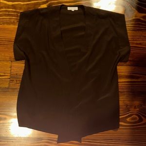 Silky Taupe-Colored Celine Top